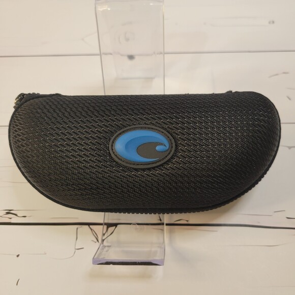 Costa Del Mar unisex sunglasses hard shell zipper case black 1 - Picture 1 of 6